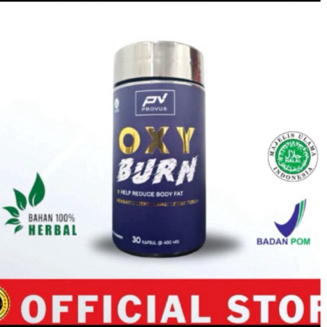 PROVUS OXY BURN 30 CAPSUL FAT BURNER BPOM