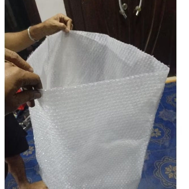

bubble wrap / bubble warp bentuk karung ukuran 90x60