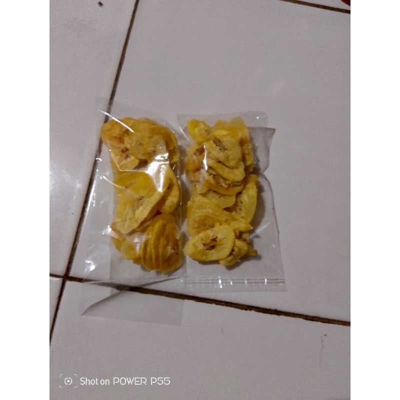 

keripik pisang tanduk original asin gurih renyah 1kg