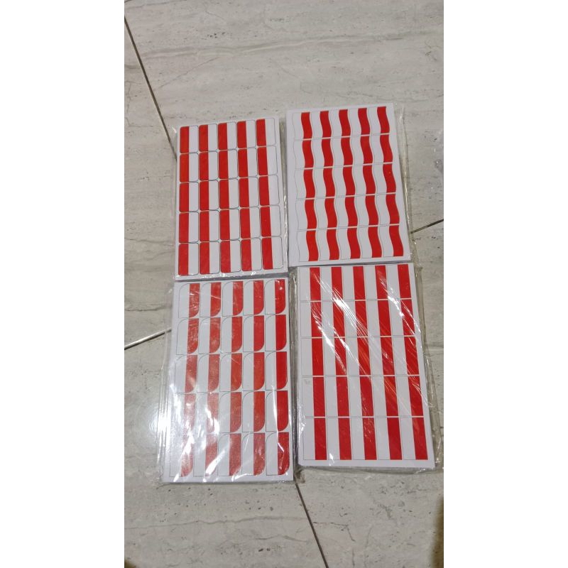 

Stiker pipi bendera merah putih