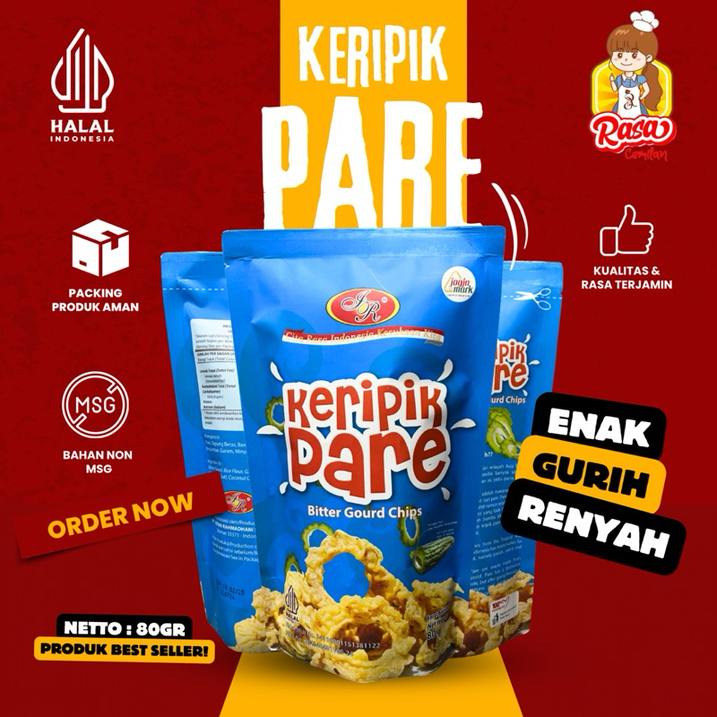 

Keripik Pare Aneka Rasa NO MSG