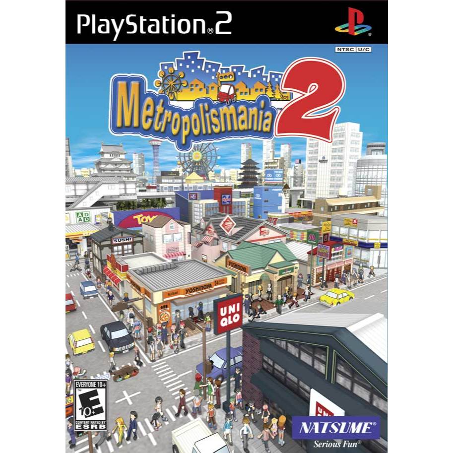 Metropolismania 2 GAME PS2 UNTUK PC LAPTOP ANDROID - EMULATOR