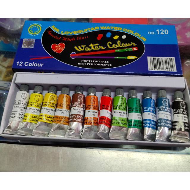 

Cat Air Mr. Love Guitar No 110 Murah(1 set isi 12warna)