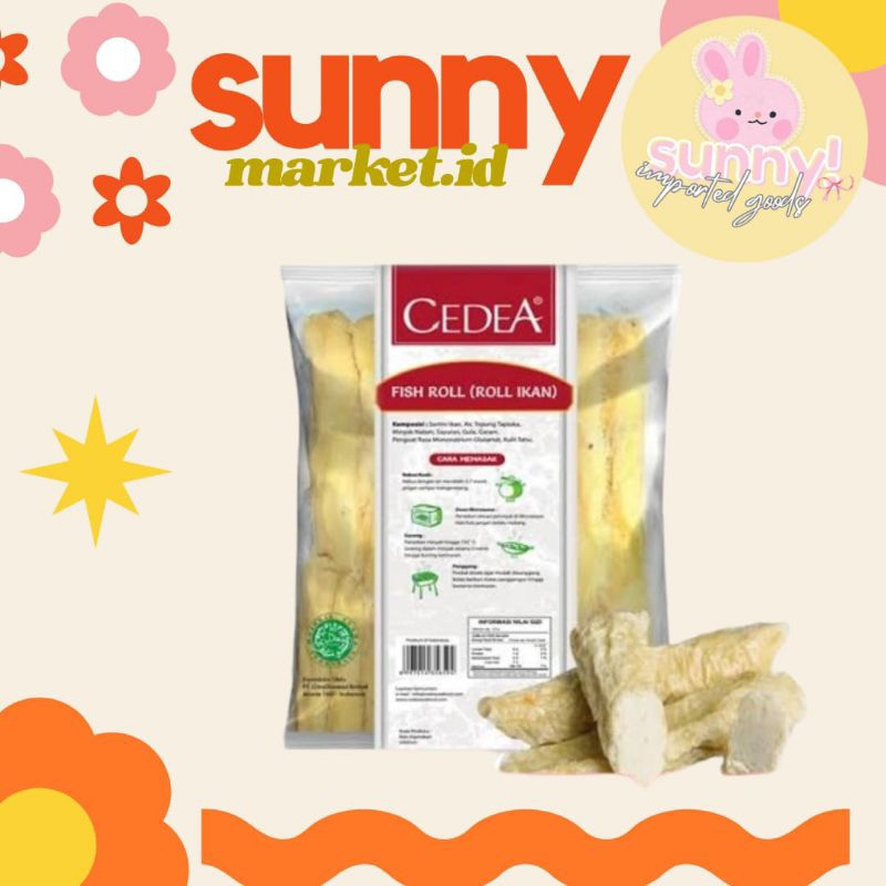 

SUNNYMARKET - CEDEA FISHROLL FISH ROLL 1KG 1 KG