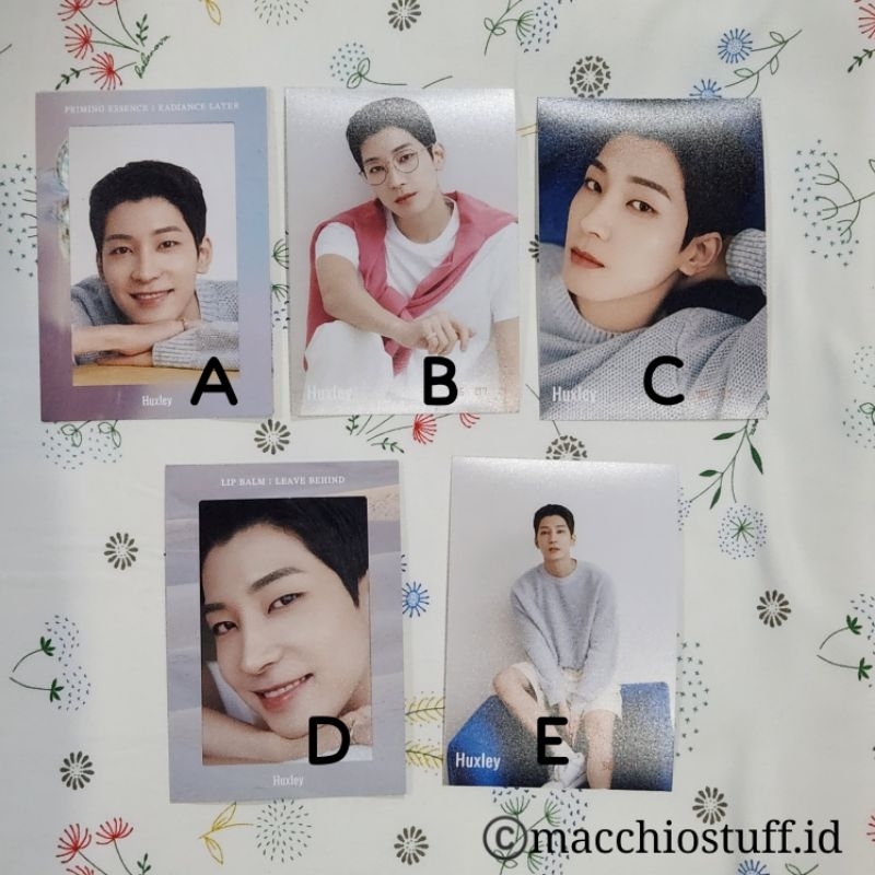 [READY] POSTCARD POB HUXLEY WONWOO SEVENTEEN