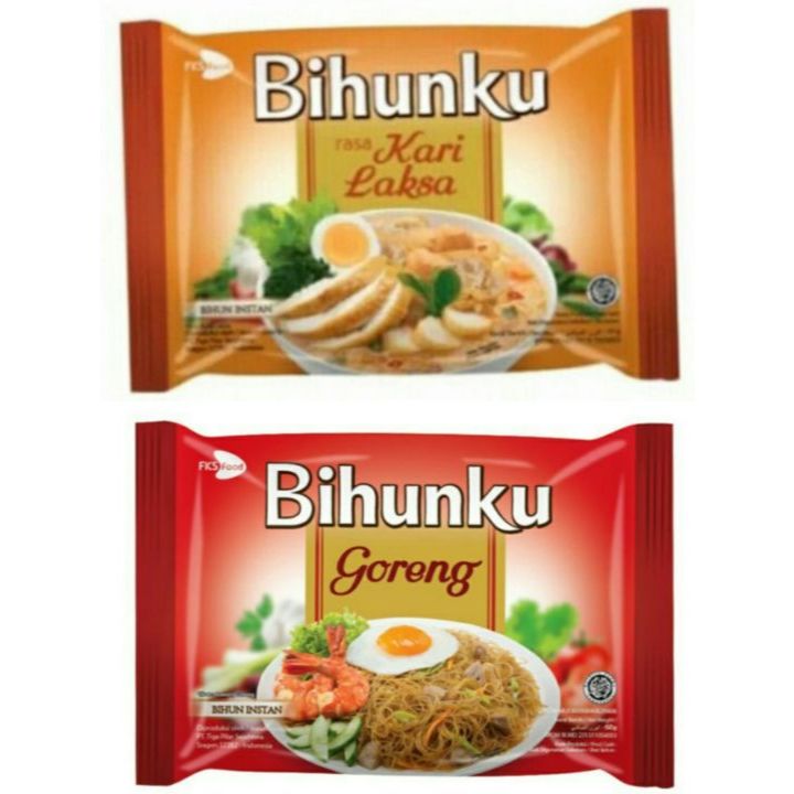 

mie Bihunku goreng spesial & kari laksa