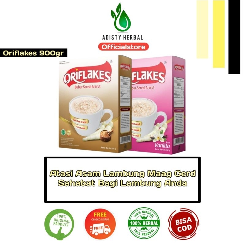 

Oriflakes Gastro Umbi Garut 900 gram