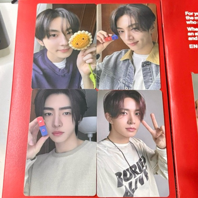 OFFICIAL PHOTOCARD ALBUM ENGENE ENHYPEN ROMANCE UNTOLD JAKE SUNGHOON