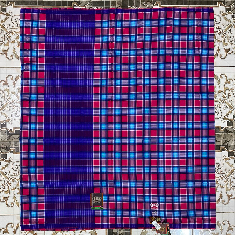 SARUNG BHS EXCELLENT KKR KBS GOLD SPUNSILK MERCERIZED (TANDA TANGAN)