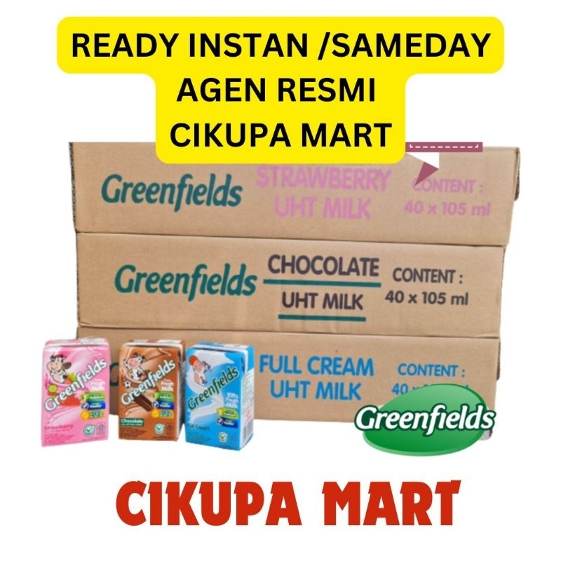 

Susu Greenfields UHT 105ML x 40pcs