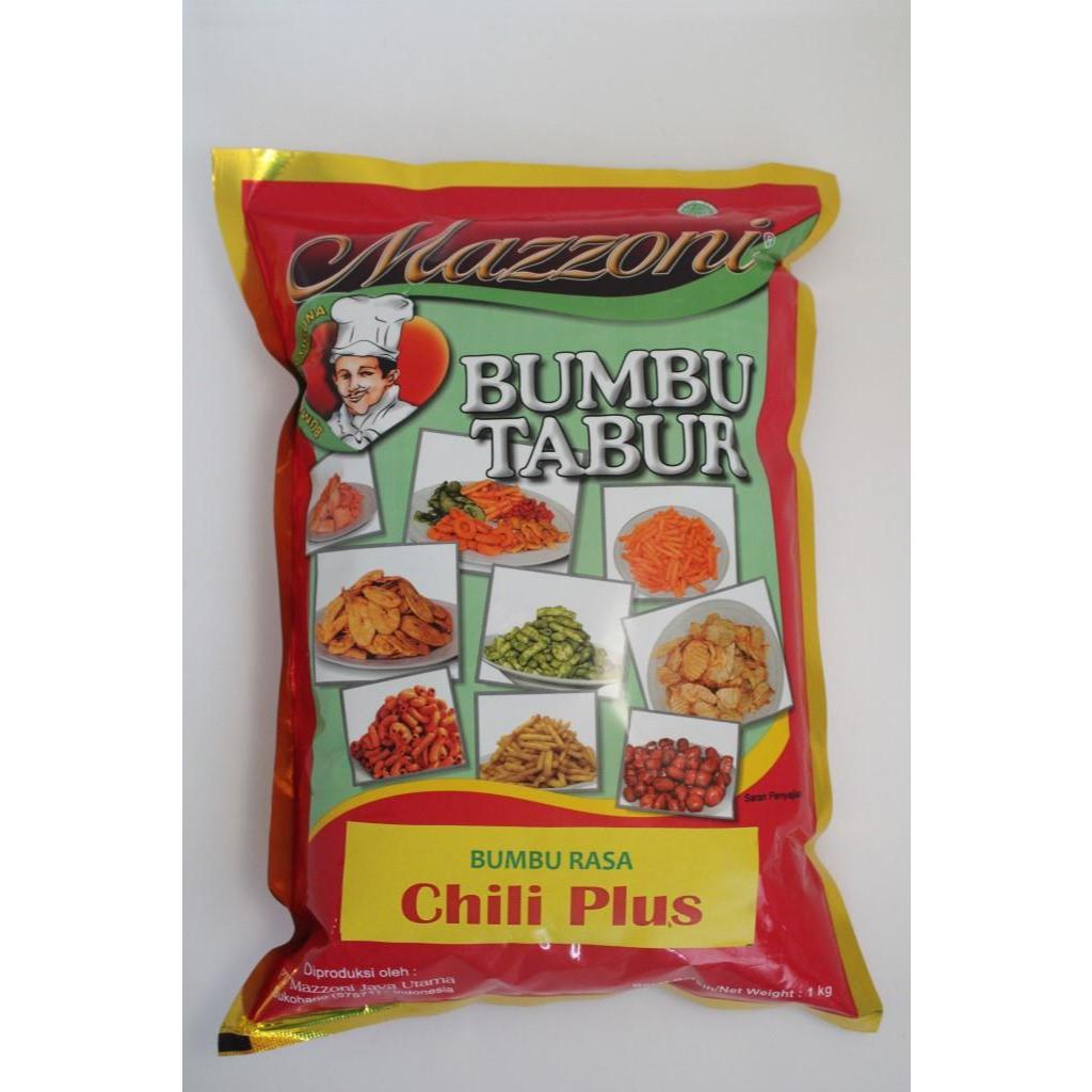 

Mazzoni bumbu tabur makanan Chili Plus 1 kg