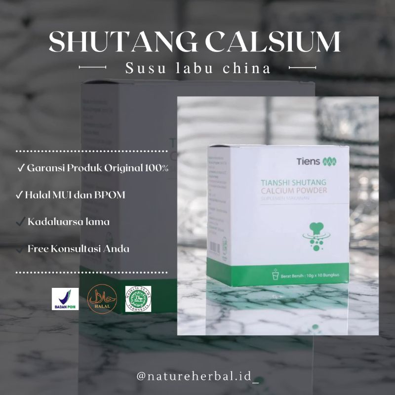 

Tianshi Shutang Calsium Powder Susu Diabetes Rendah Gula Basah dan Kering 100% Original Ampuh