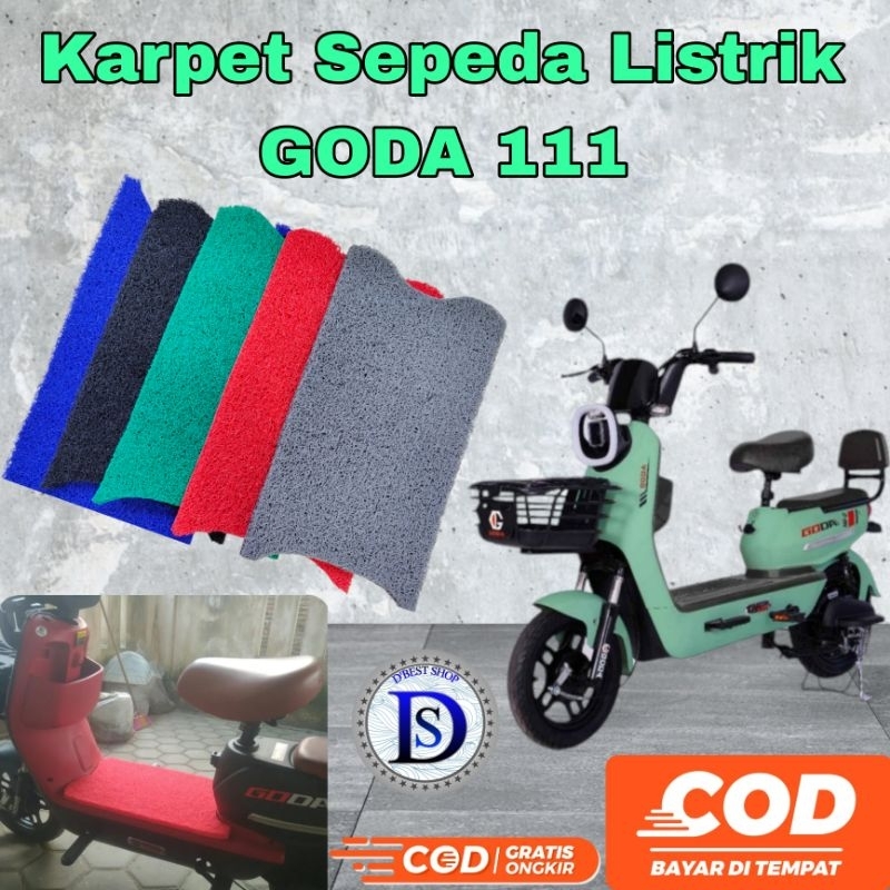 Karpet sepeda listrik GODA 111/UoU 140ds