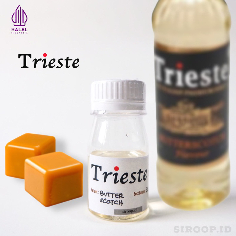 

Repack Trieste The Italian Premium Syrup Coffee Flavour Butterscotch (30ml, 75ml, 100ml)