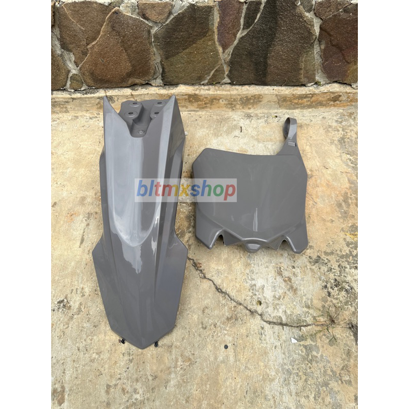 Spakbor depan crf 150l dan papan nomor crf 150l set spakbor dan papan nomor crf 150