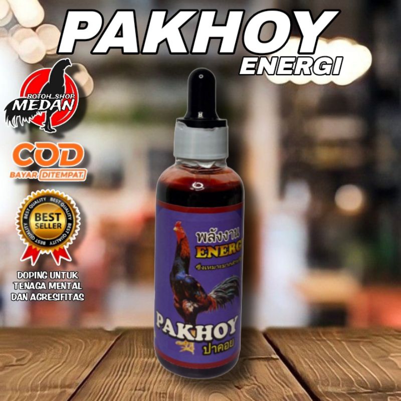 pakhoy energi vitamin ayam laga untuk otot dan tenaga