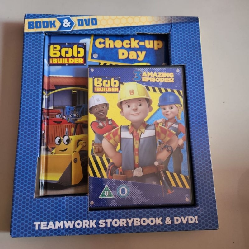 BOB THE BUILDER STORY BOOK N DVD