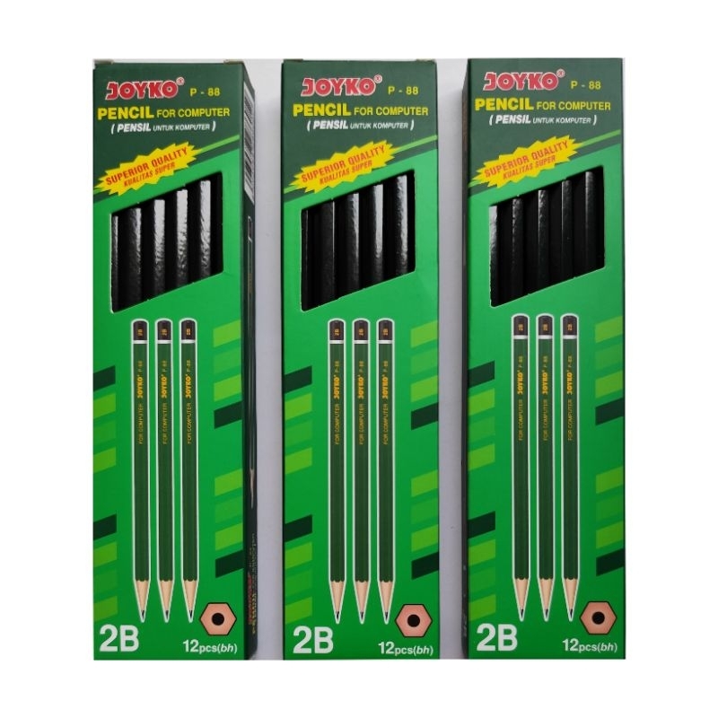 

Pensil 2B Joyko P 88 Jual Lusinan isi 12 pcs