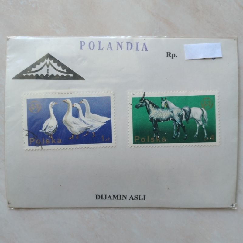 

Prangko Perangko Jadul Polandia 1975 Used Set 2 Pcs Folder - YN1755