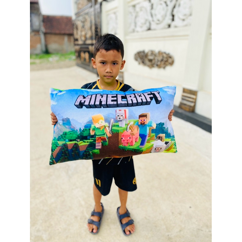 BANTAL MINECRAFT BONEKA MINECRAFT MAINAN MINECRAFT KADO MINECRAFT