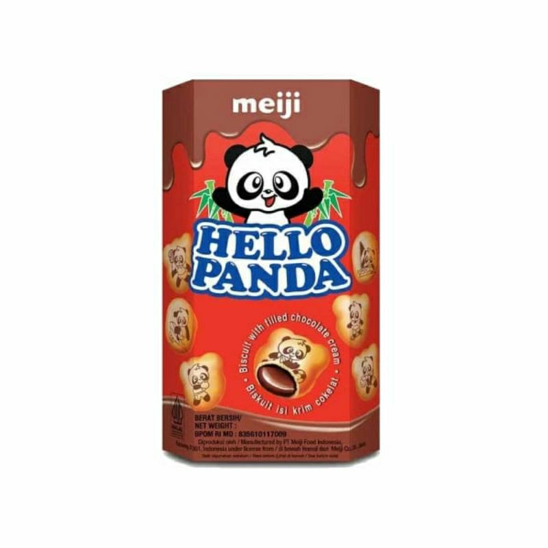 

Hello Panda biskuit isi krim cokelat 42g