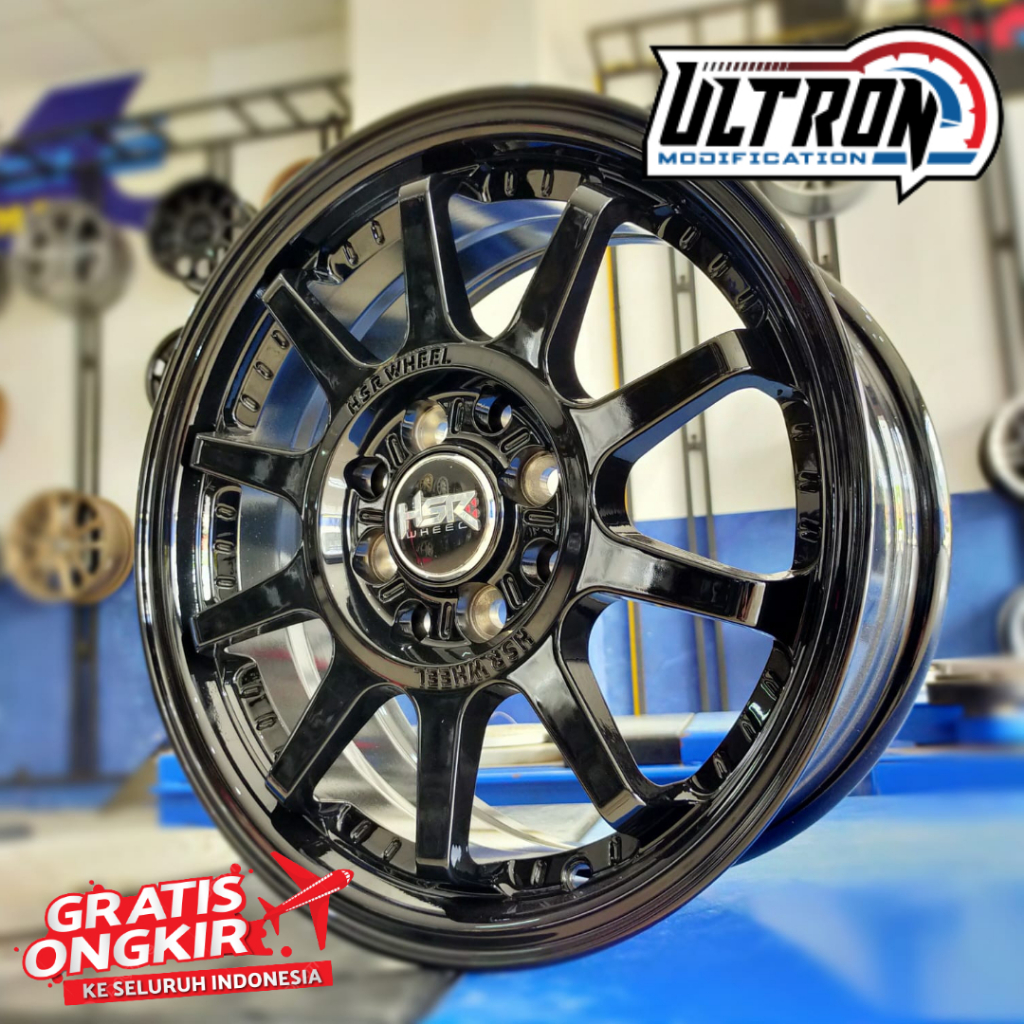 Velg Mobil Racing R15 Untuk Mobil Brio Calya Xenia Avanza Hsr GYMKANA R15 Lebar 6,5