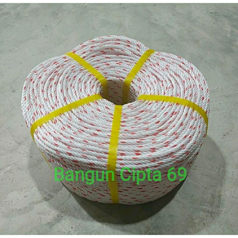 tali nilon putih 5mm