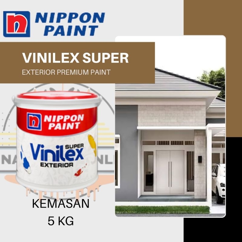 Cat Tembok Vinilex Super Exterior 5 Kg