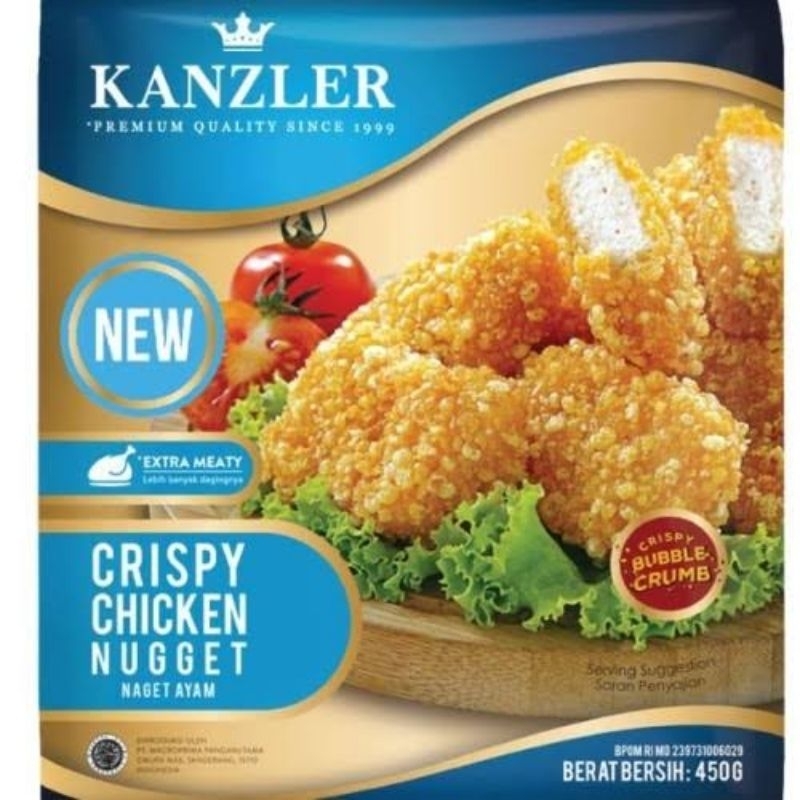 

Kanzler Crispy Chicken Nugget 450gr