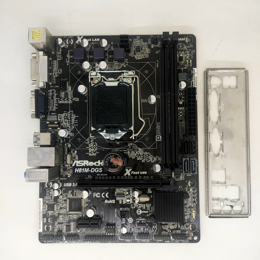 Mainboard Asrock H81 LGA 1150 Support Gen4 (Haswell) - H81M-DGS