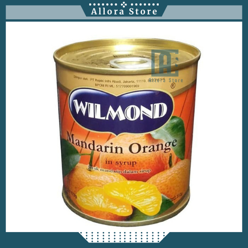 

Wilmond Mandarin Orange in Syrup Jeruk Mandarin Kaleng 312 gram