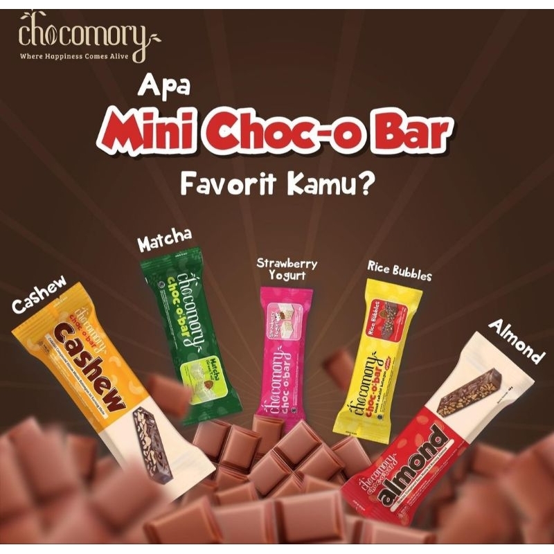 

PO Jastip Tiramisusu Chocomory Bandung - Mini Choc-o Bar | Ready Bekasi 2 September