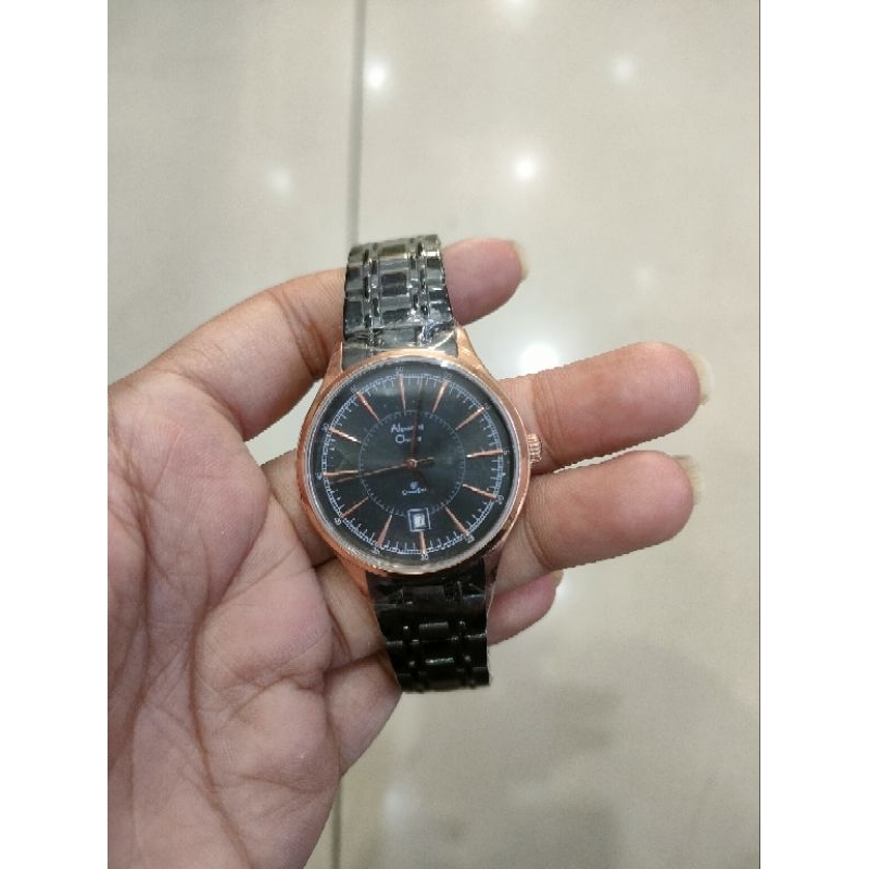 JAM TANGAN WANITA ALEXANDRE CHRISTIE 8553 AC8553 STAINLESS STEEL ORIGINAL GARANSI FREE BATERAI