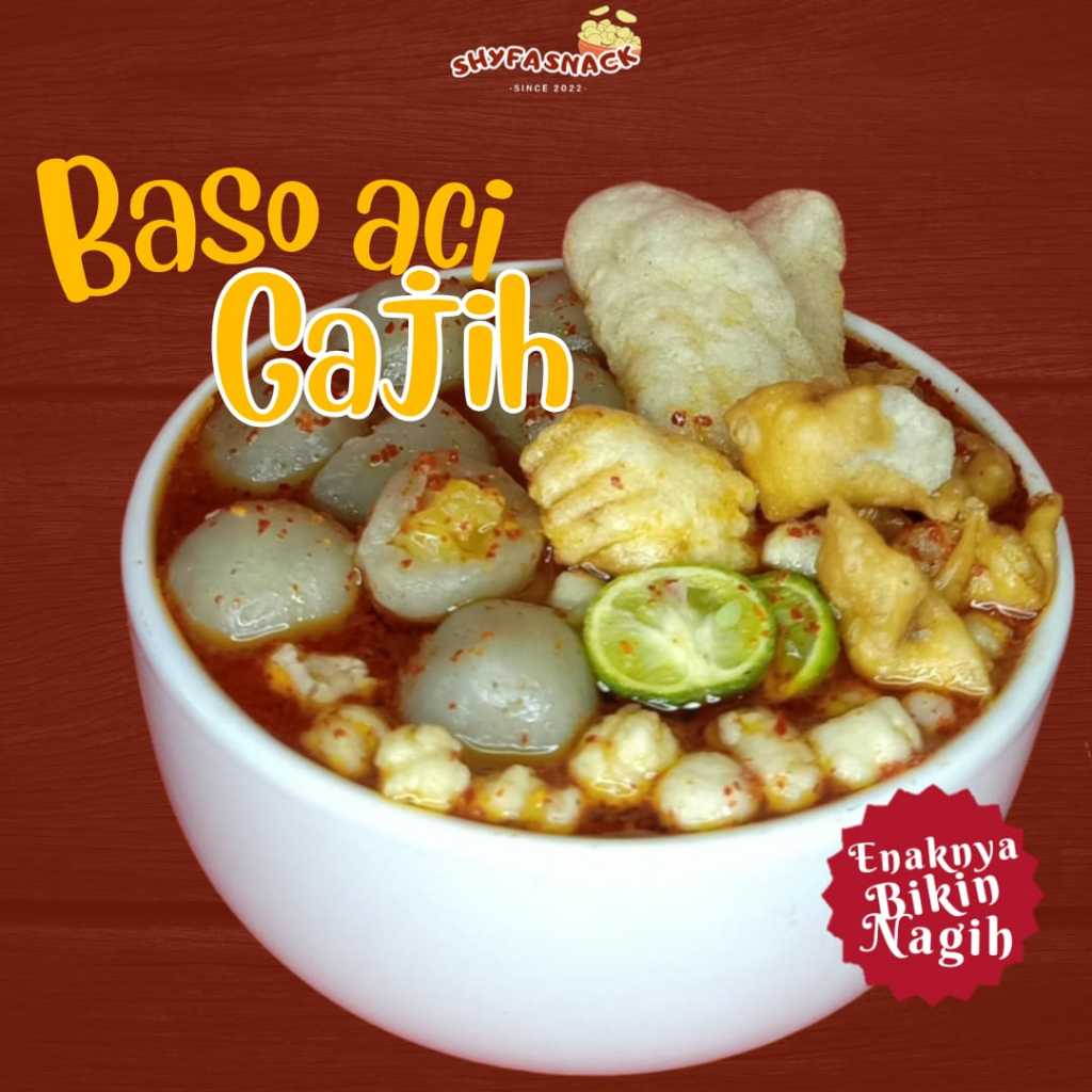 

BASO ACI GAJIH VIRAL KHAS SHYFA SNACK