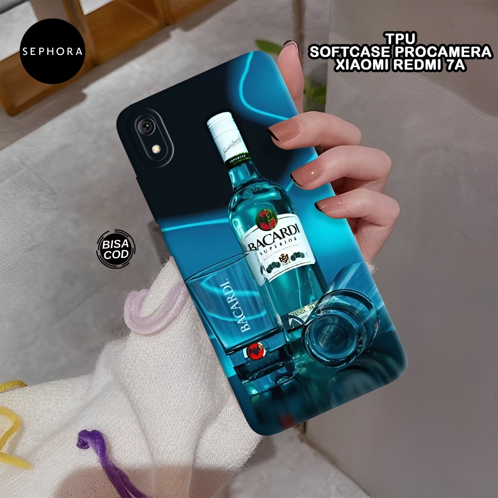 Softcase Xiaomi Redmi 7A Terbaru - Fashion Case Minuman - Case Xiaomi Redmi 7A - Case Pro Camera - C