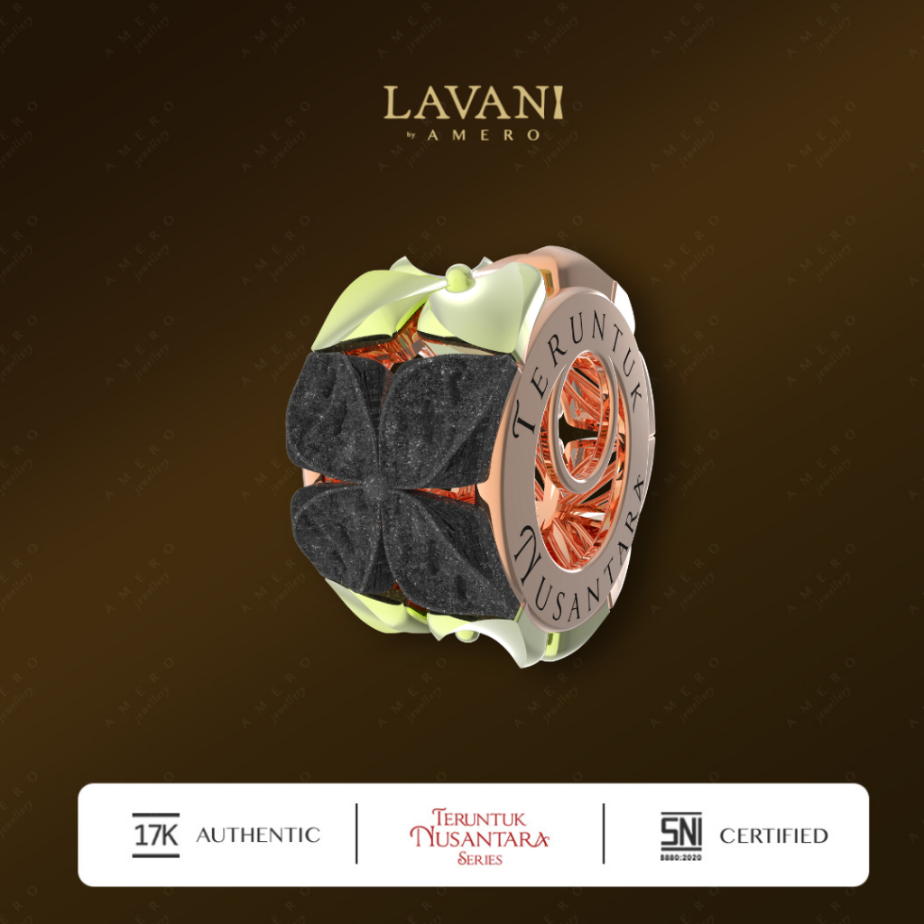 Lavani Teruntuk Nusantara Ranupatma Liontin Emas 17K