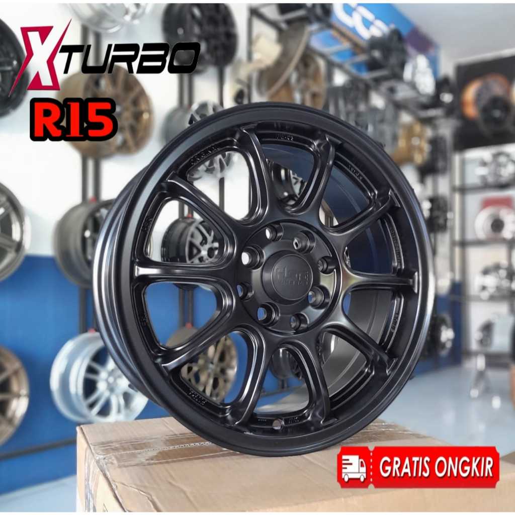 Velg Racing Spek Rata Body Ring 15 Hsr Fe03 Velg Mobil Brio Ayla Mirage Sigra R15