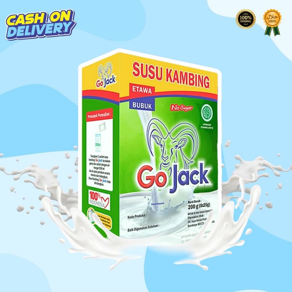 

SUSU KAMBING ETAWA NAGA-SP SUGAR FREE GO JACK 200gr SUSU KAMBING ETAWA 100% ORIGINAL