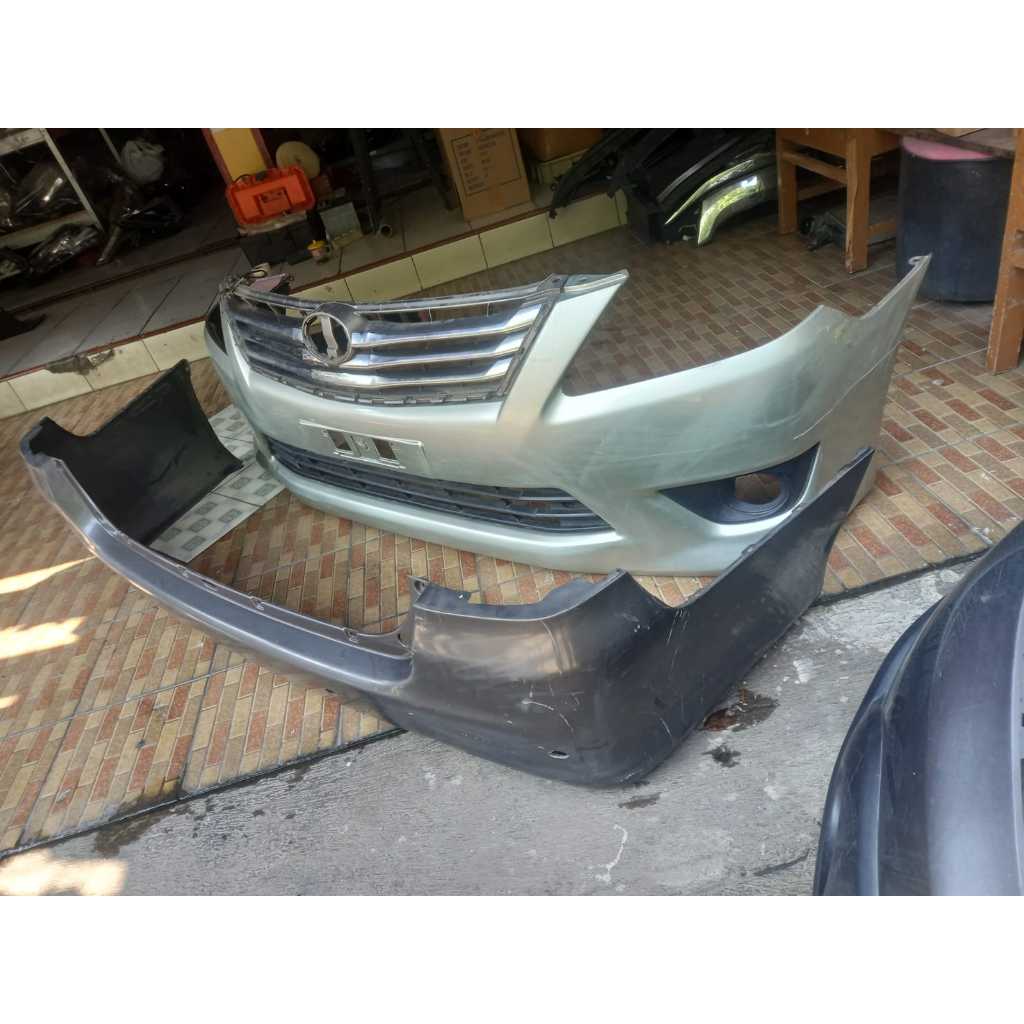 Bemper Depan Set Dan Belakang Innova 2012