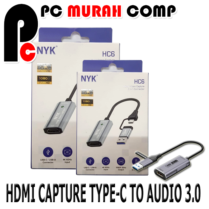 HDMI Video Capture Card USB to HDMI Game Capture for Streaming
