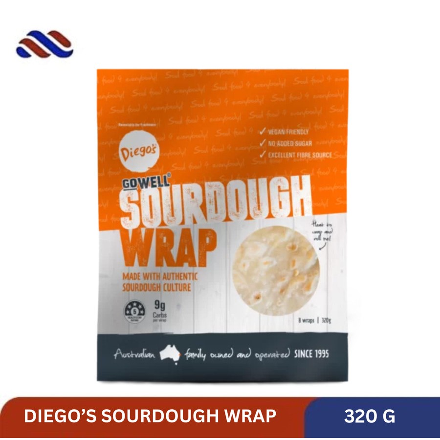 

Diego GoWell Sourdough Tortillas Wrap