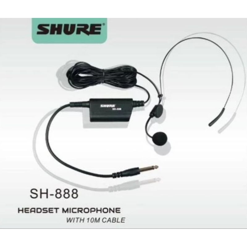 Mic Headset Kabel SH 888