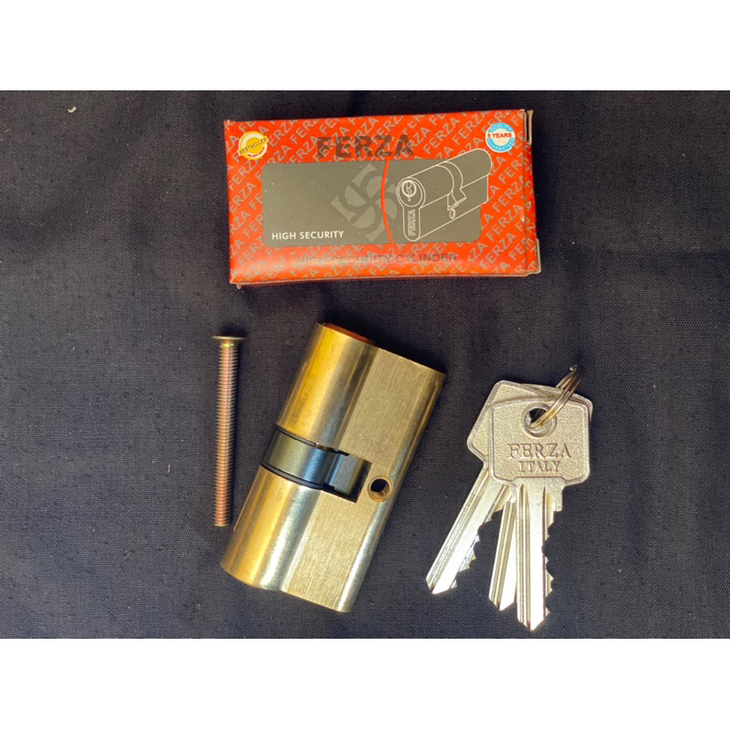 Cylinder kunci pintu kuningan FERZA