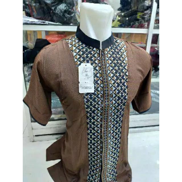 Baju koko bordir kode A3 jumbo