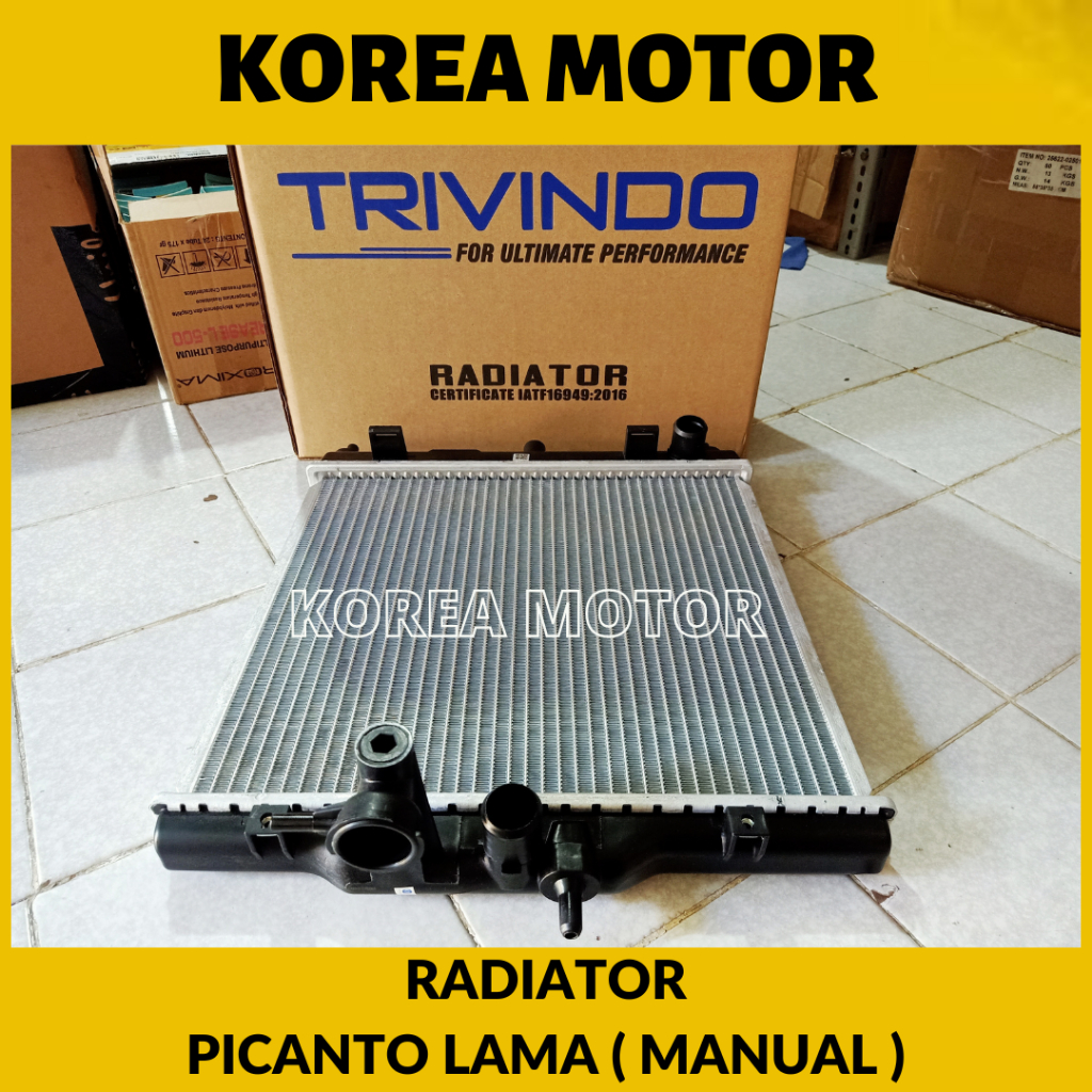 Radiator Picanto Lama 2004 - 2007 MANUAL