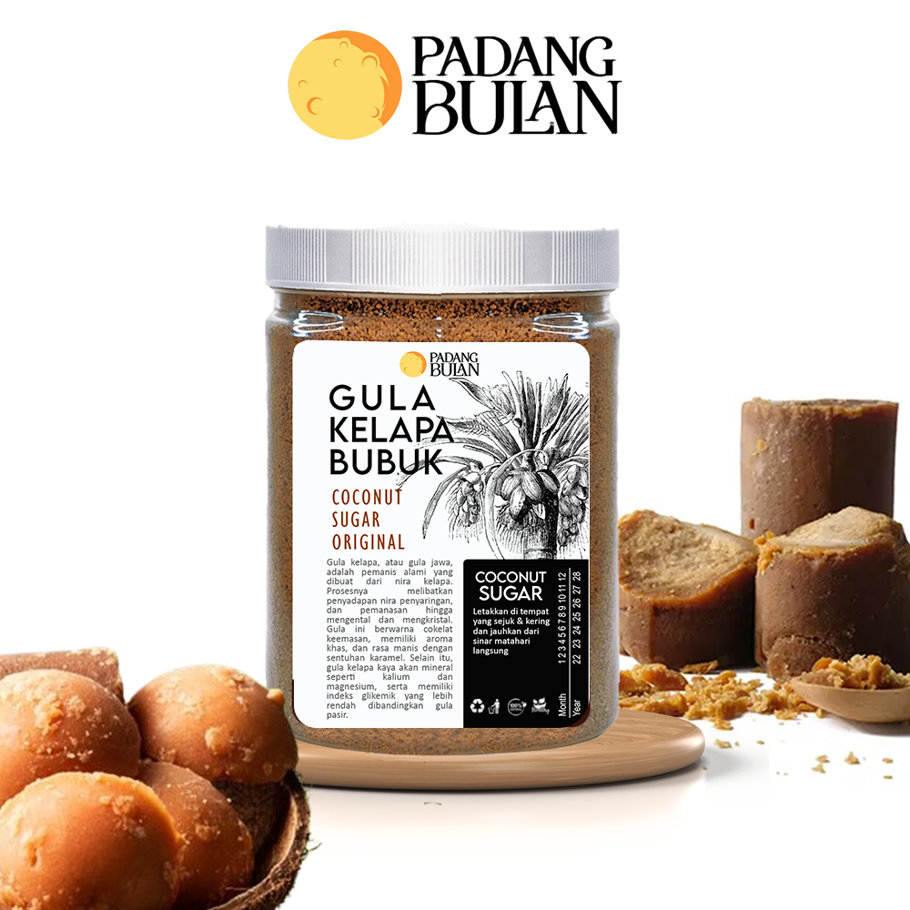 

Gula Kelapa Bubuk Organik 500 Gr Premium Alami - Padangbulan