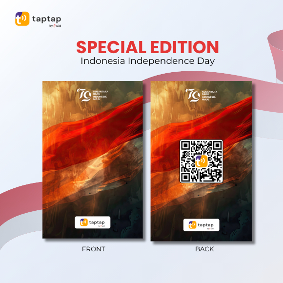 

Kartu Nama / ID Card Digital Special Edition taptap NFC/RFID