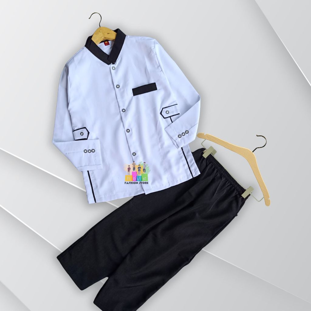 Baju Muslim Jasco Anak A&J Bahan Untuk mengaji dan Sekolah Madrasah