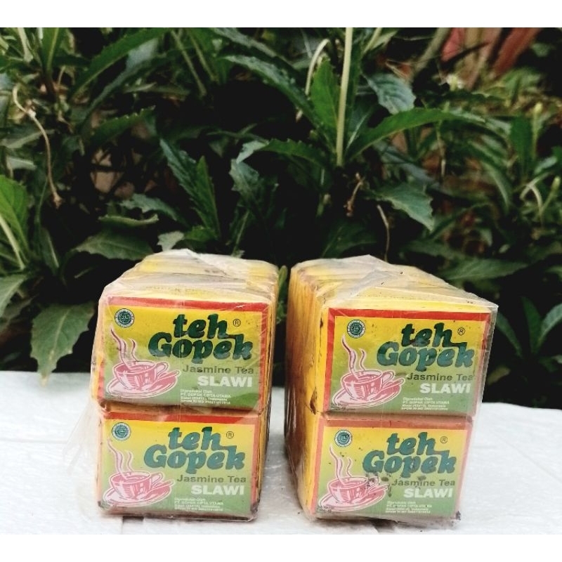 

Teh Tubruk kecil cap Gopek 1pak 10pcs x 9gr