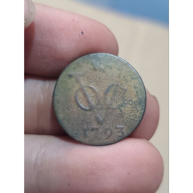 1 biji koin voc 1793 temuan sungai u koleksi